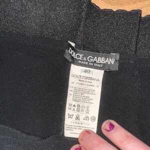 Dolce & Gabbana Elegant Black Garment